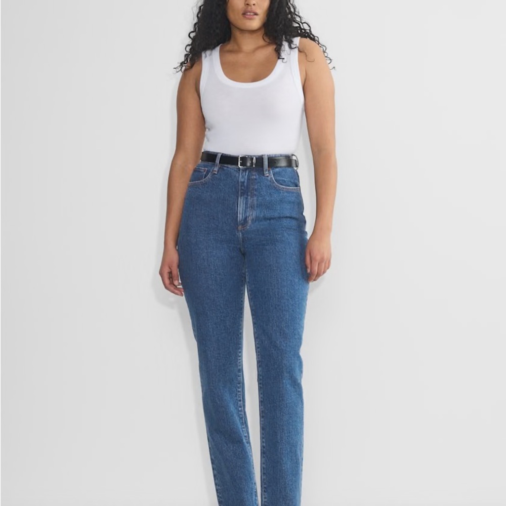 Aritzia Denim Forum Rowan Curve-Fit Super Hi-Rise Straight Jean - Size 29